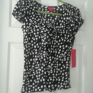 Sunny Leigh Black and White Blouse